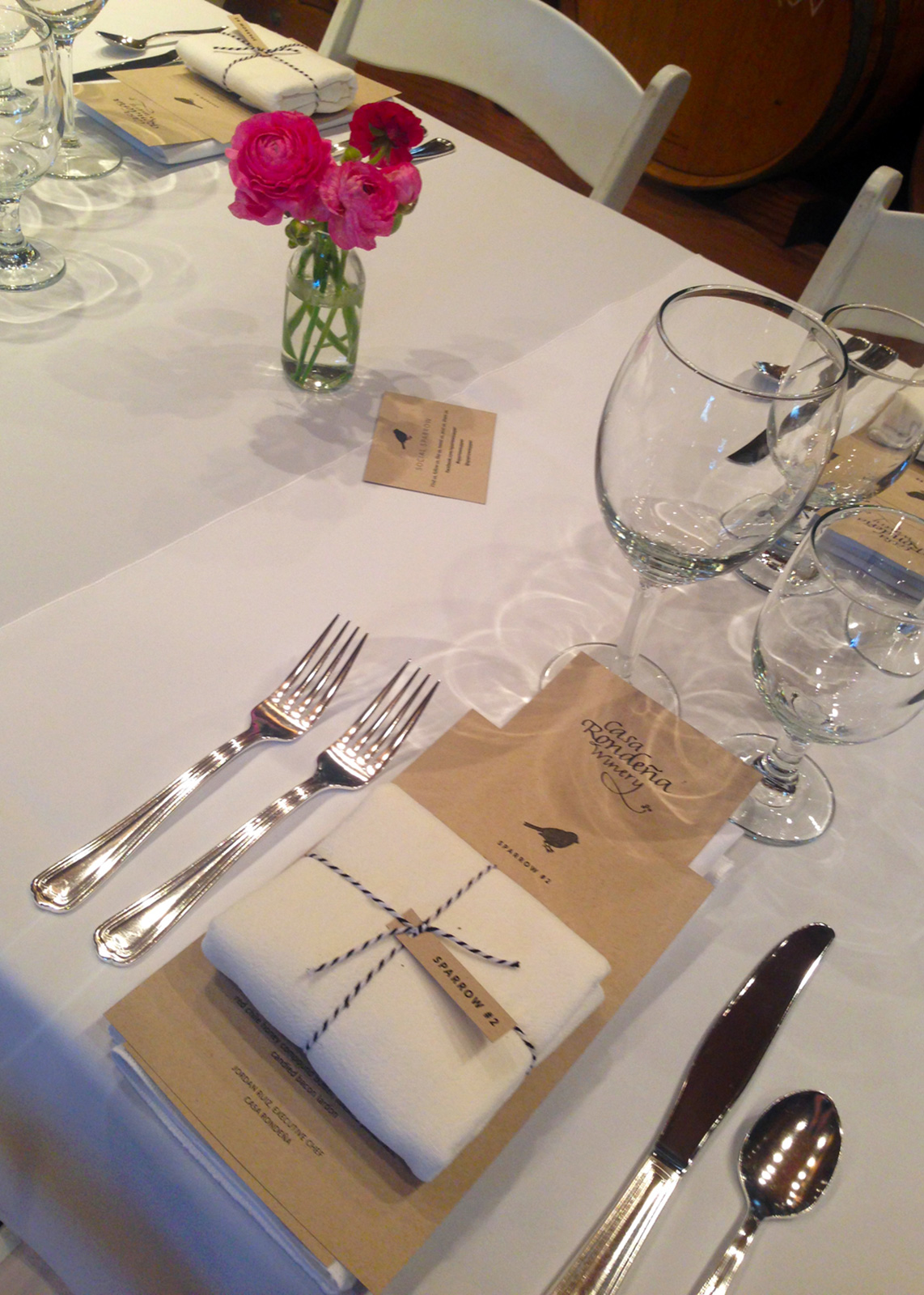 Sparrow supper club event