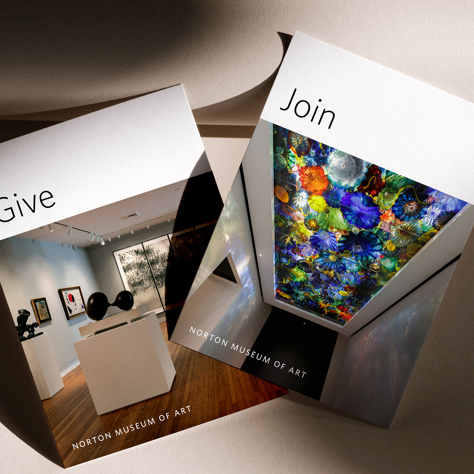 Norton Museum brochures