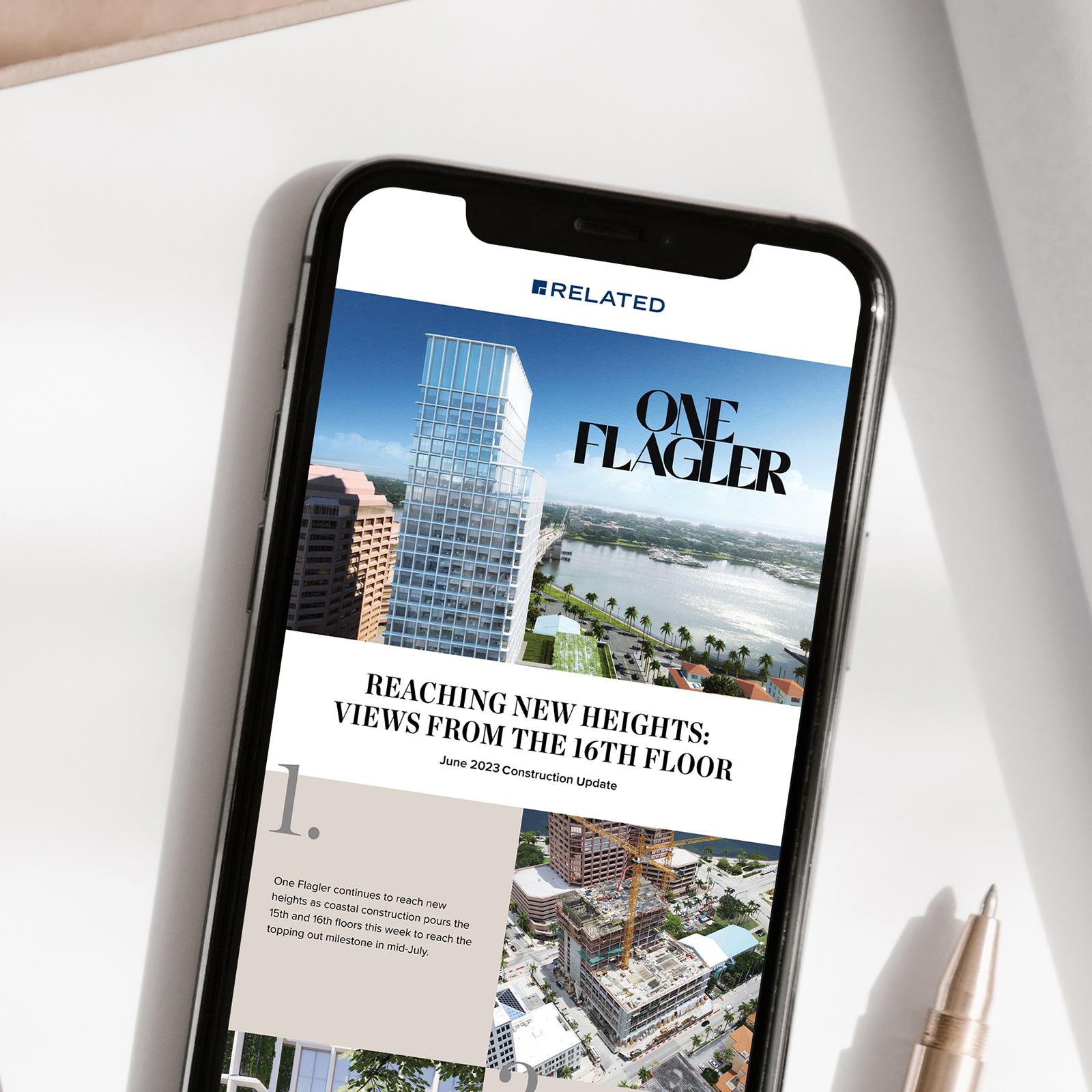 One Flagler email design