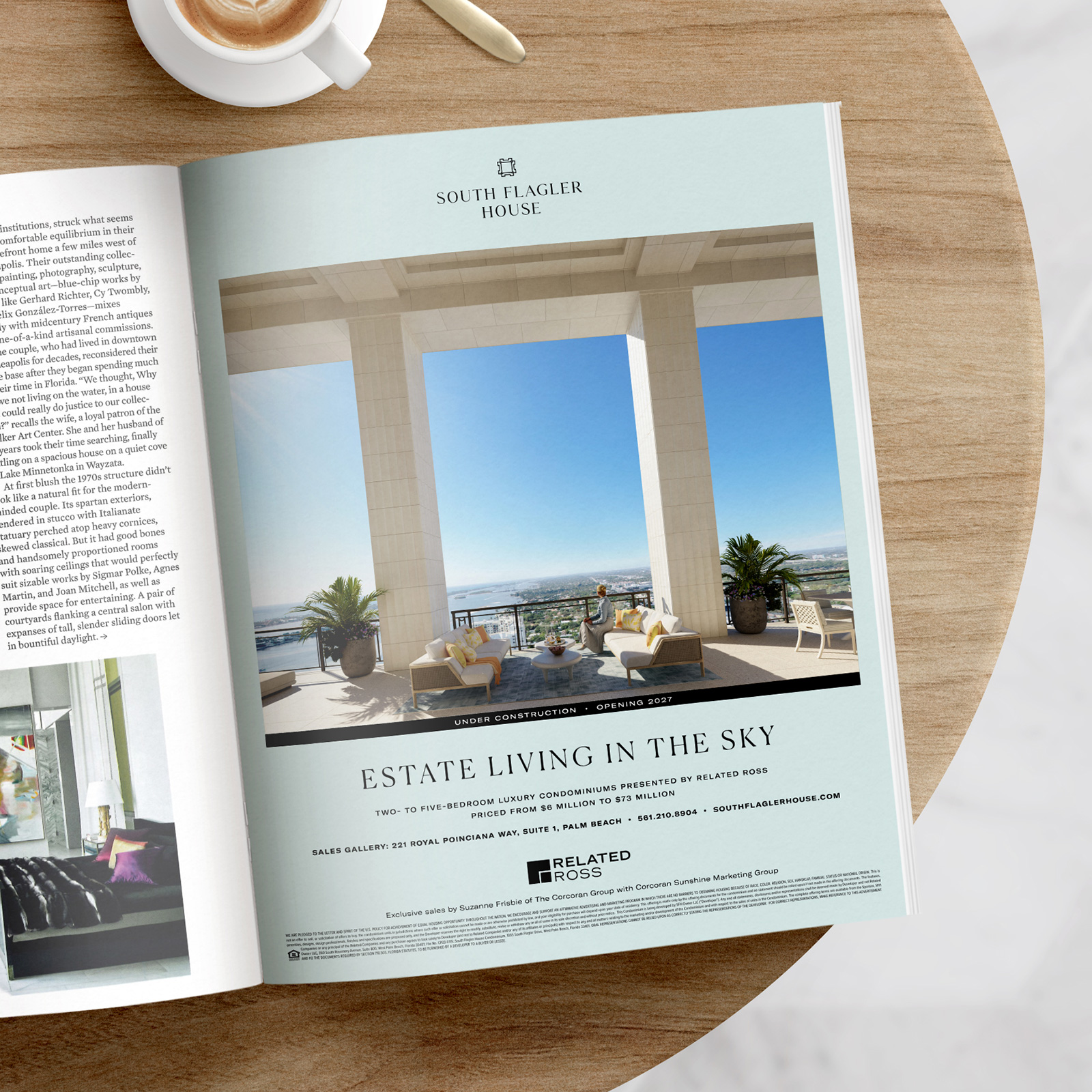 SFH single-page ad